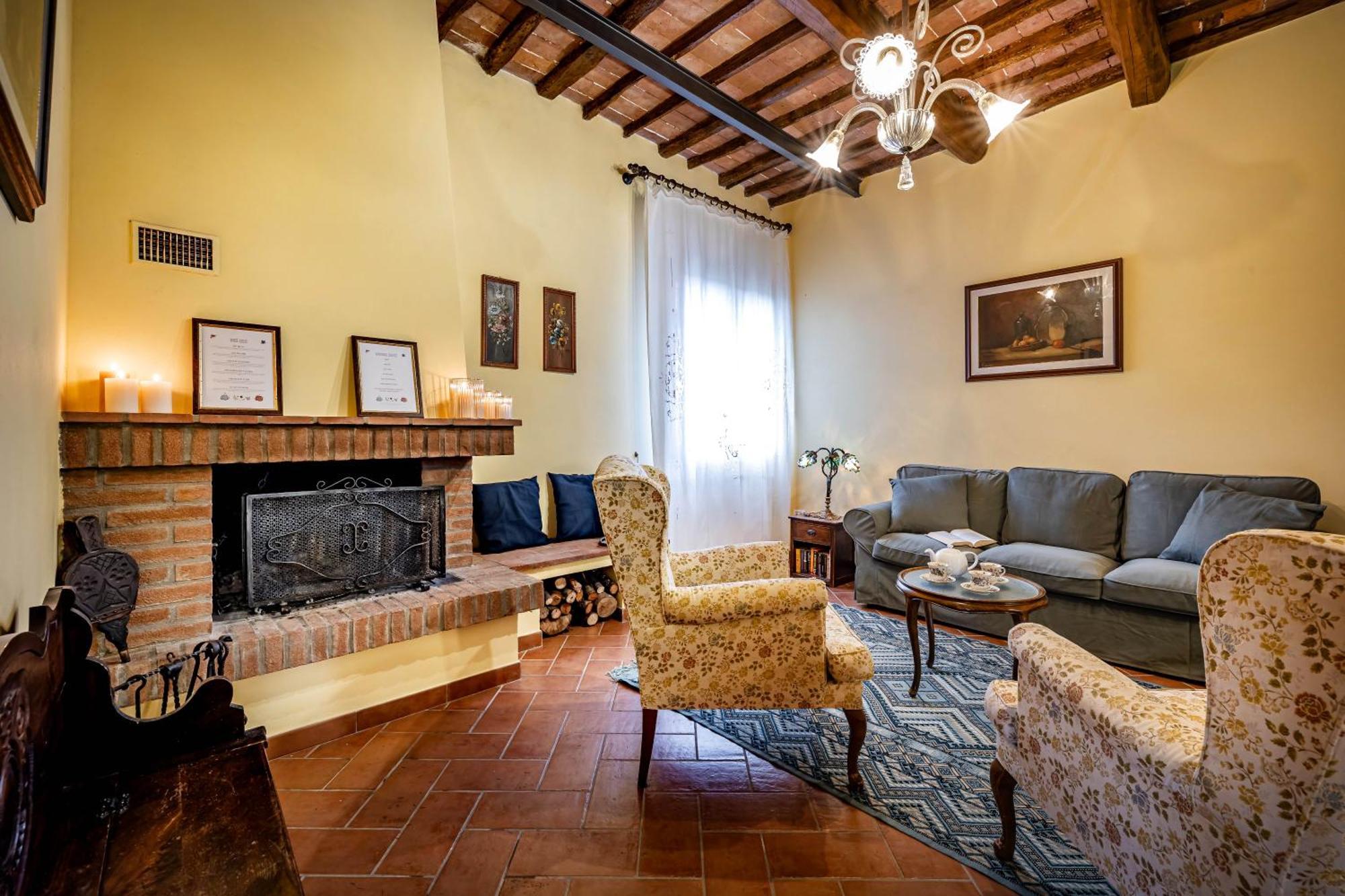 Casale Il Fontanellino - Country House Near Florence San Miniato Exterior foto